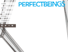 Tablet Screenshot of perfectbeingsband.com